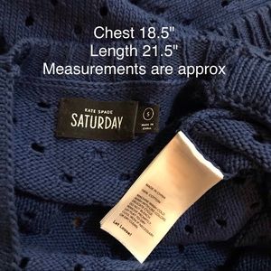 kate spade Sweaters - Kate Spade Saturday cotton sweater kate spade Sweaters - Kate Spade Saturday cotton sweater